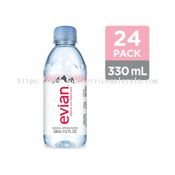 EVIAN MINERAL WATER (24 X 330ML)