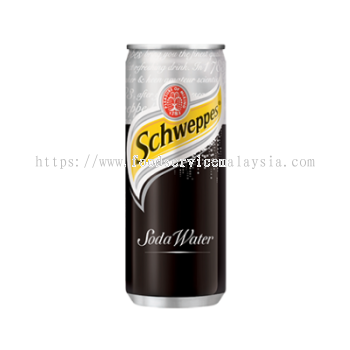 SCHWEPPES SODA WATER (12 X 320ML)