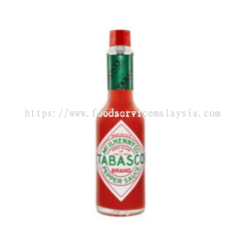 TABASCO PEPPER SAUCE (RED) (12 X 60ML)