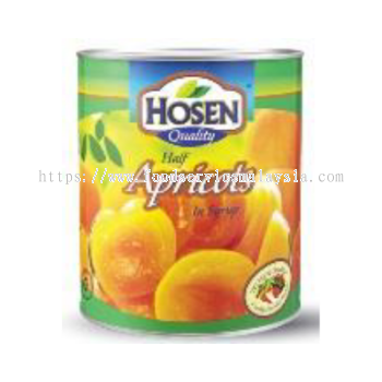 HOSEN APRICOTS HALVES (12 X 825GM)