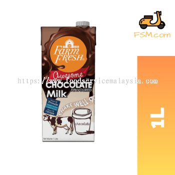 Farm Fresh UHT Chocolate Milk 1L (12 packets)