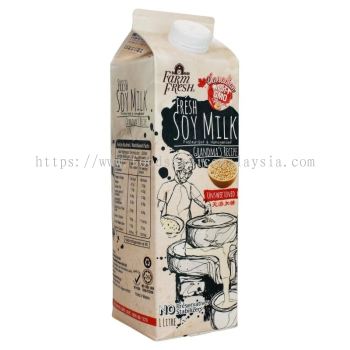 FARM FRESH SOYA MILK UNSWEETENED (12 X 1L)