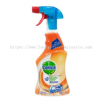 DETTOL TRIGGER KITCHEN SPRAY (6 X 500ML)