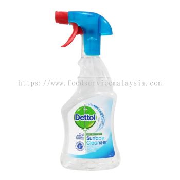 DETTOL TRIGGER SURFACE CLEANER SPRAY (6 X 500ML)
