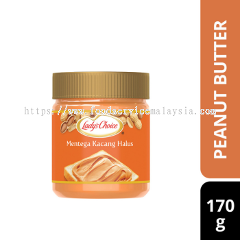 LADY'S CHOICE PEANUT BUTTER CREAMY (12 X 170G)