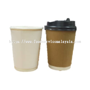 8OZ DOUBLE WALL CUP WITH LIDS (1000'S)