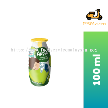 FARM FRESH GROW APPLE FLAVOURED CULTURED MILK 100 ML ( 30 PACKETS)