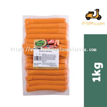 Kizmiq Chicken Frankfurter 1kg