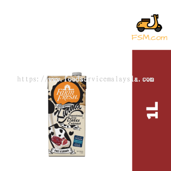 Farm Fresh Uht Kurma Milk 12 X 1l (12 Pcs)
