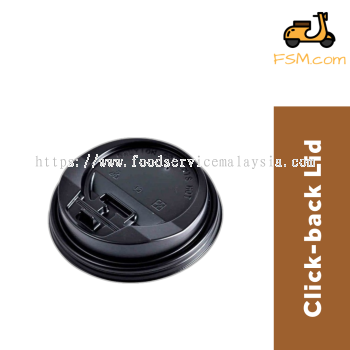 Hot Cup Click-Back Lid (1,000 pcs)