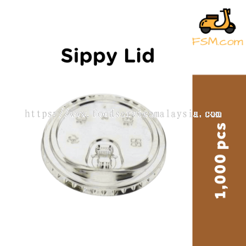 PET Lid - Sippy Lid (1,000 pcs)