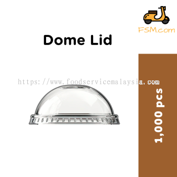 PET Lid - Dome (1,000 pcs)
