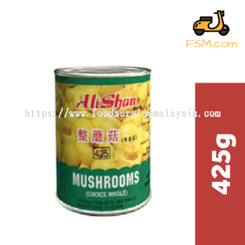 Alishan Button Mushroom 425g (24 cans)