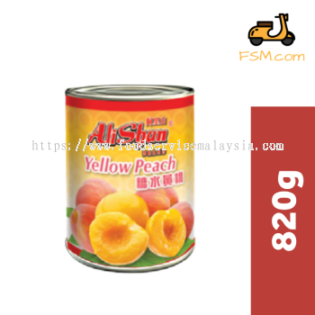 Alishan Canned Peach 820g (12 cans)