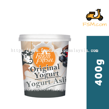 (PRE-ORDER) Farm Fresh Original Yogurt 400g (12 tub)