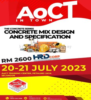 AOCT IN TOWN - Academy of Concrete Technology Sdn Bhd