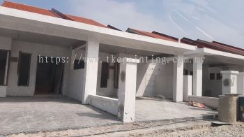 Project Painting Works:Single Story House At Lukut