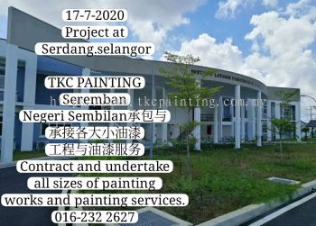 Project #Kuala Pilah
#要油漆#找我们
#Paint it.#Looking Me!
TKC Painting#Seremban#Negeri Sembilan  
#拥有20年的油漆经验 #让您安心~#价格最公道! 
●#承包与#承接:
#各室内外大小油漆工程与#油漆服务。    
 ~#业大小油漆#
单层/#双层店屋与#排屋#Banglo，#半独立式，#独立式，#蓄水池#TNB，#酒店，#工，#神庙，#学校等各大小 '油漆'…… #Painting services &#Painting Projects #package labor and materials。 #Shophouse, #home, #temple, #factory,#Tangki#and #school…… 

https://m.facebook.com/tkcpaintingN.S/?ref=bookmarks
  
https://www.facebook.com/pg/tkcpaintingN.S/about/
https://www.tkcpainting.com.my
http://wa.me/60162322627
Project at Sedang(selangor)