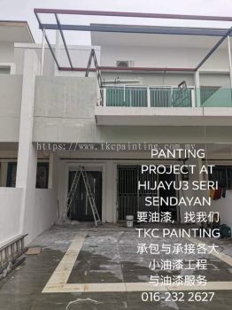 PANTING#PROJECT AT#HIJAYU 3.#BDR SERI SENDAYAN＃要油漆，找我们WANT PAINTED.FIND FOR US.#TKC PAINTING.拥有21年的业油漆服务。#承包与承接各大小油漆工程与油漆服务To painted, FIND FOR US. #TKC PAINTING. For 21 years #of professional painting services.#Contract and undertake all sizes of painting works and# painting service#SHOP LOT#DOUBLE & SINGLE STORY#BANGLO#SEMI D#PUMP HOUSE#BUS STOO STATION#TNB SUBSTATION#FENCING#....tkcpainting@gmail.comwhatsapp:016-232 2627https://wa.me/60162322627