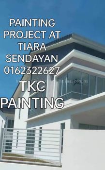 PAINTING PROJECT AT TIARA SENDAYAN，油漆工程进行中Painting work in progress＃WANT PAINTED .FIND FOR US.!要油漆.找我们!TKC PAINTING#seremban＃Negeri Sembilan#拥有21年的油漆经验，让您安心，价格公道。#承包与承接各大小油漆工程与油漆服务Painting works in progress#Want Painted.find for us.要油漆，找我们!TKC PAINTING#Seremban #Negeri Sembilan #业各大小油漆 #单层#双层店屋 # 排屋#Banglo #半独立式#独立式#蓄水池#TNB#候车亭#酒店#工#神庙#学校 #住家… #店屋等各大小业 '油漆'……＃Repainting work of all kind #building #ShopLot & #housing .#TNB SUB-STATION#BUS STOP SUB STATION#pump house#Fencing#Control/Blower Room…… #Painting Services- &#Painting Projects #package labor and materials。 #Shophouse #home #temple #factory#Tangki#and #school…… https://m.facebook.com/tkcpaintingN.S/?ref=bookmarks https://www.tkcpainting.com.myhttps://www.facebook.com/pg/tkcpaintingN.S/about/https://www.tkcpainting.com.my/ Ms Tan 016-232 2627https://wa me/60162322627