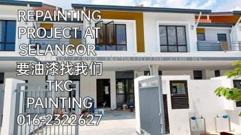 PAINTING PROJECT AT  #Selangor，油漆工程进行中Painting work in progress＃WANT PAINTED .FIND FOR US.!要油漆.找我们!TKC PAINTING#seremban＃Negeri Sembilan#拥有21年的油漆经验，让您安心，价格公道。#承包与承接各大小油漆工程与油漆服务Painting works in progress#Want Painted.find for us.要油漆，找我们!TKC PAINTING#Seremban #Negeri Sembilan     #业各大小油漆     #单层#双层店屋     # 排屋#Banglo     #半独立式#独立式#蓄水池#TNB#候车亭#酒店#工#神庙#学校  #住家… #店屋等各大小业 '油漆'……＃Repainting work of all kind #building #ShopLot & #housing .#TNB SUB-STATION#BUS STOP SUB STATION#pump house#Fencing#Control/Blower Room……  #Painting Services- &#Painting Projects #package labor and materials。 #Shophouse #home #temple #factory#Tangki#and #school…… https://m.facebook.com/tkcpaintingN.S/?ref=bookmarks  https://www.tkcpainting.com.myhttps://www.facebook.com/pg/tkcpaintingN.S/about/https://www.tkcpainting.com.my/        Ms Tan 016-232 2627https://wa me/60162322627