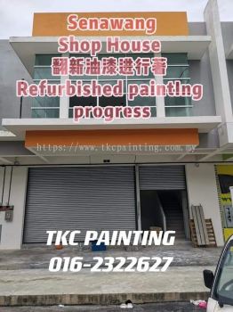 Epoxy Painting project at pelan perniagaan senawang