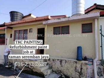 Repainting project at tmn seremban jaya