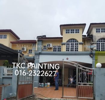 Repainting at Taman Bukit Kepayang