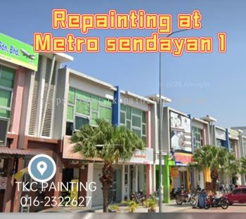 Repainting Project at Metro Sendayan 1.