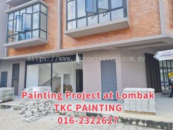 Shoplot Repainting Project At Lombak