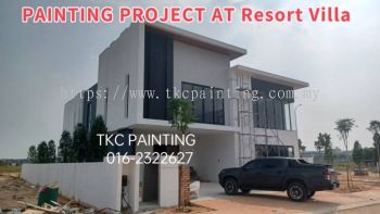 PAINTING  PROJECT 
Sample  House  BANGLO 
AT Resort  Villa 