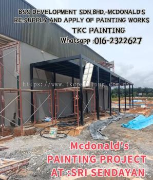 #Mcdonald 's -Painting Projects at Sri Sendayan  