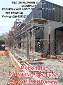 #Mcdonald 's -Painting Projects at Sri Sendayan  