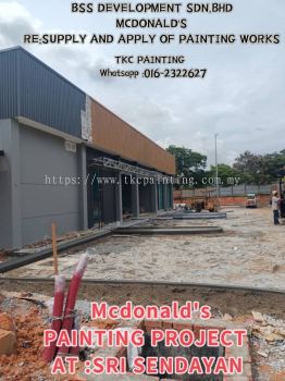 #Mcdonald 's -Painting Projects at Sri Sendayan  