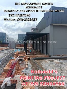 #Mcdonald 's -Painting Projects at Sri Sendayan  