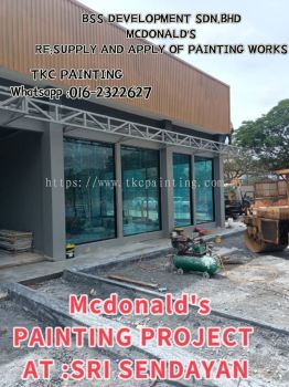 #Mcdonald 's -Painting Projects at Sri Sendayan  