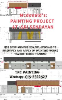 #Mcdonald 's -Painting Projects at Sri Sendayan  