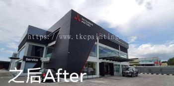 Repainting Project At#Mitsubishi Motors @ Seremban 2 3S Centre