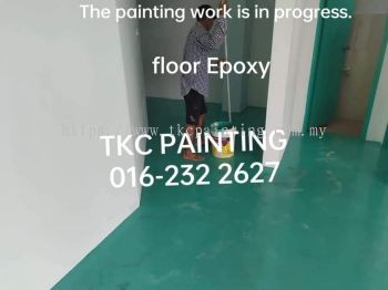 #Repainting #Epoxy Floor at seremban 