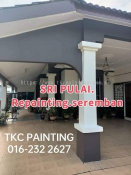 #翻新油漆工程于#Tmn Sri Pulai 