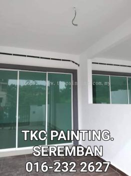 #Repainting  at# jln Rasah 