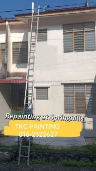 #Repainting project at #Springhills.