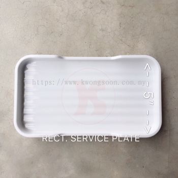 9” RECTANGULAR SERVICE PLATE