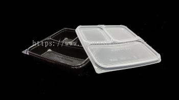 Plastic Bentos Box Take Away 3 / 4 / 5 Lobang Pemborong