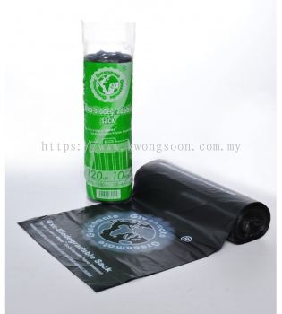 Biodegradable Garbage Bag - Black