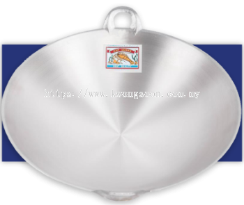 11" Eco Friendly Non-Coating Alloy Aluminium Wok Made in Malaysia Cap Udang Chop Prawn