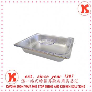 Stainless Steel Food Pan With PC Cover