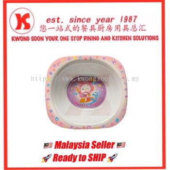 Cartoon Design Plate Bowl Fork Spoon for kid 