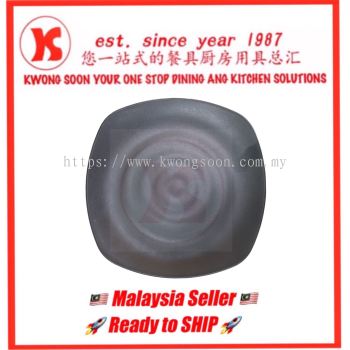 MELAMINE PLATE MATT COLLECTION BLACK SERIES