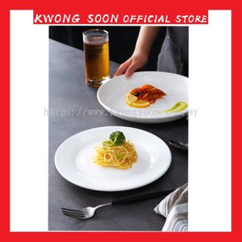 Porcelain White Plate (Hotel, Cafe, Restaurant)